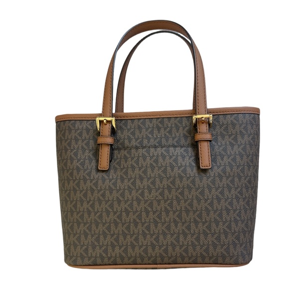 Michael Kors Tote Bag Jet Set Travel Extra-Small Logo Top-Zip - Picture 4 of 16